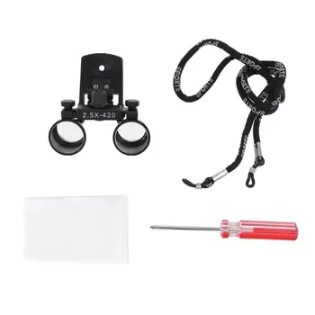 

2020 New 2.5X 3.5X Dental Loupe Binocular Medical Magnifier Dentistry Surgical Clip Loupe