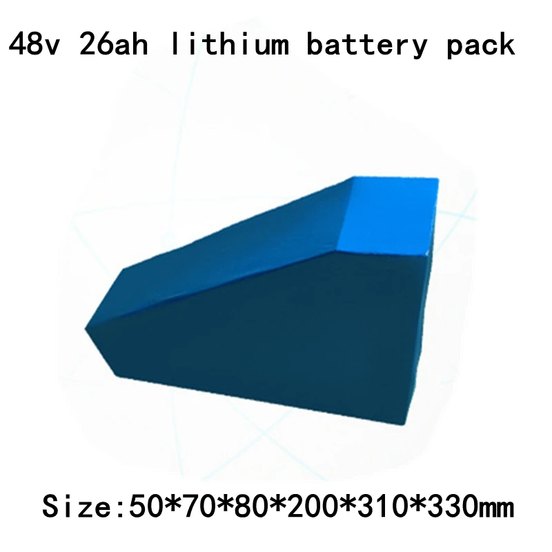 48V 1000W 1500W 2000W Battey 48V 25AH электрическая велосипедная батарея 48V 26AH литиевая батарея с 50A BMS+ 5A зарядкой+ Бесплатный мешок