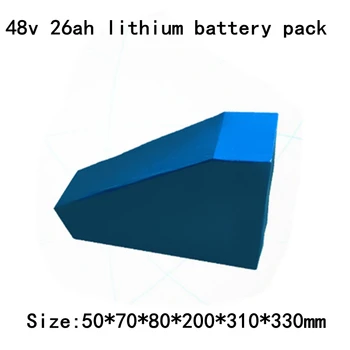 

48V 1000W 1500W 2000W Battey 48V 25AH Electric Bicycle Battery 48V 26AH Lithium Battery Pack with 50A BMS + 5A Charge + Free Bag