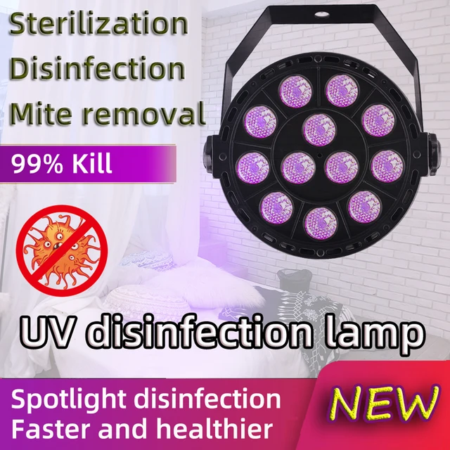 36W 253.7nm חיטוי UV מנורת בית סלון LED אולטרה סגול עיקור קוטל חידקים בקטריאלי לחטא וירוס אורות