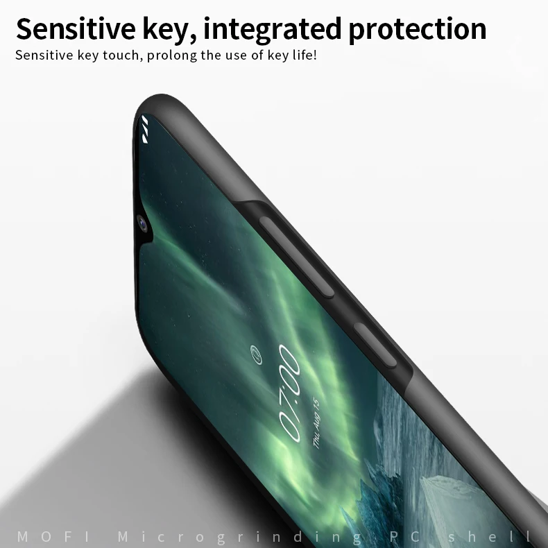 MOFi для Nokia 7,2 крышка чехол для ПК Жесткий Роскошный защитный чехол-накладка для Nokia 7,2 Fundas защитный чехол для телефона