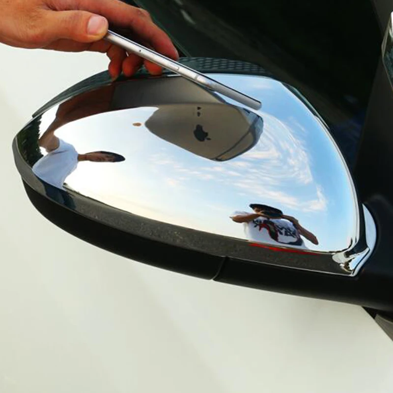 For-Chevrolet-CAVALIER-2017-New-ABS-Chrome-Rearview-Mirror-Case-Side-Mirror-Chrome-Cover-2pcs