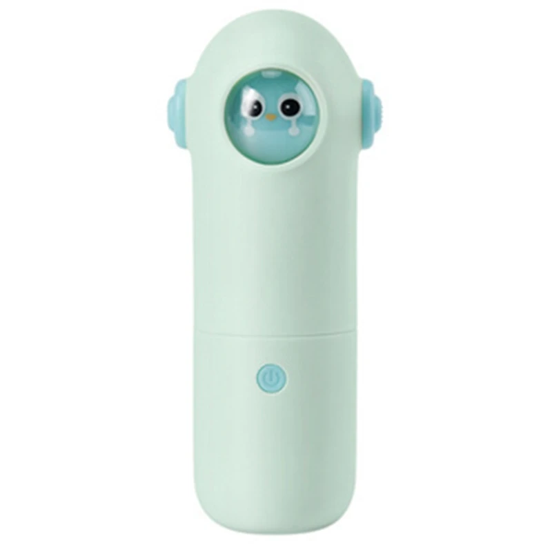 

2000Mah Handheld Portable Mini Fan Usb Rechargeable Brushless Silent Small Desk Fan Power Bank Outdoor Air Cooler For Room Green
