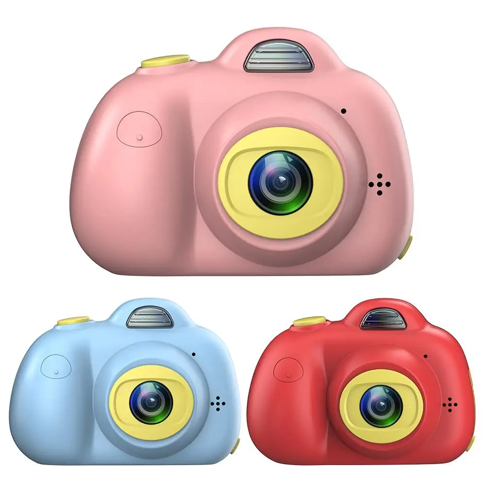 Детская Цифровая видеокамера с 32 Гб sd-картой милые двойные линзы видеокамеры для рождественских подарков Детский подарок