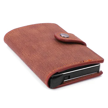 

Rfrid Credit Card Holder Anti-theft Id Bank Card Case Protection Aluminium Metal Business Card Holder Cards Small Cards Wallet