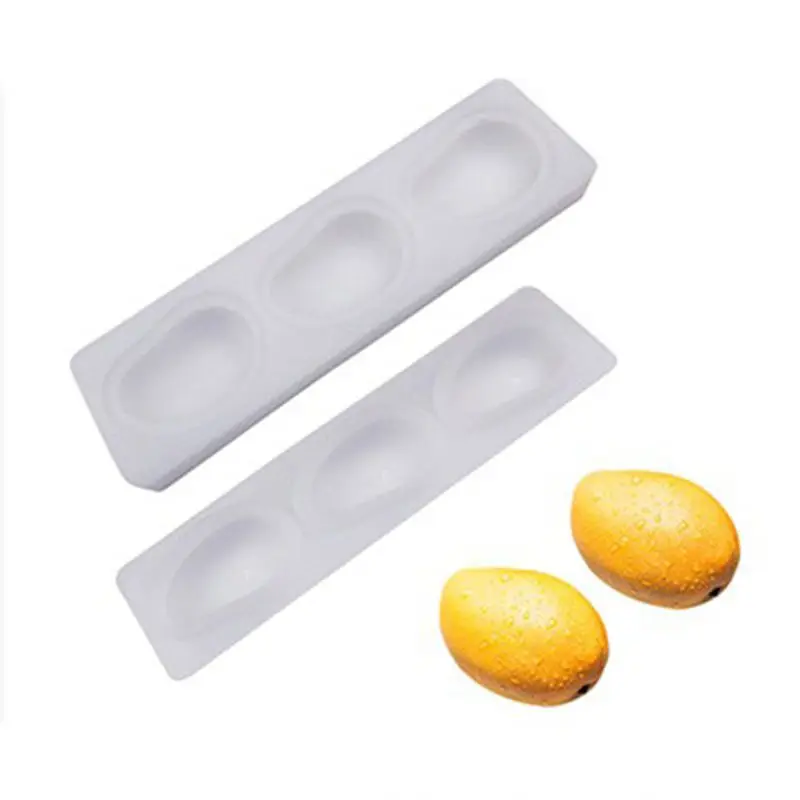 3D форма манго, форма для домашней выпечки, инструменты, силиконовая форма для торта