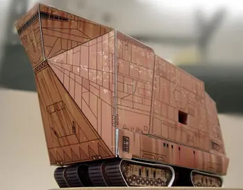 

Sandcrawler Star Wars 3D Paper Model DIY Puzzle Manual Papercrafts Toy