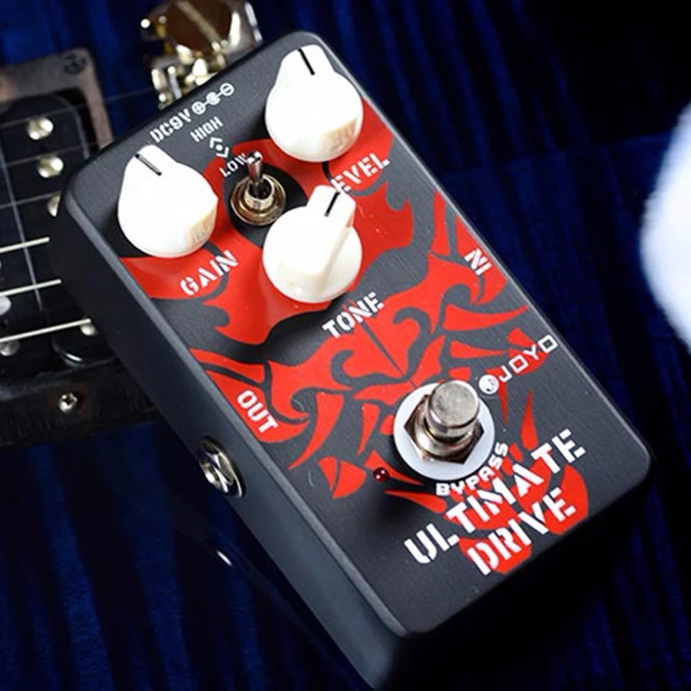 JOYO JF-02 педаль гитарного эффекта превосходящий диодный ламповый усилитель Ultimate Drive Overdrive особенности гранирования-на-искажения овердрайв