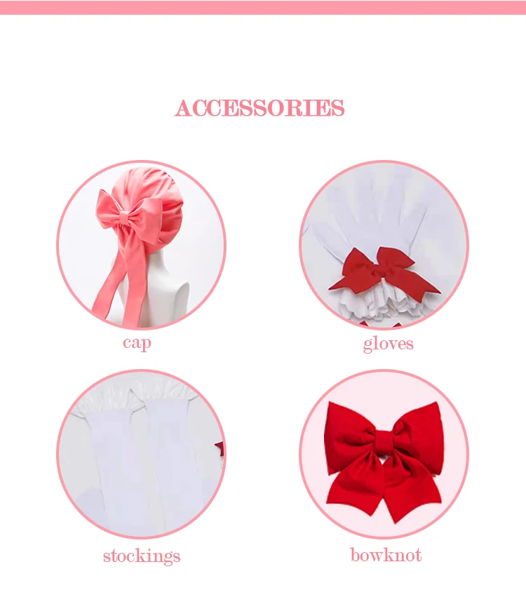 Cardcaptor Sakura Cosplay Kostüm Kinomoto Sakura Rosa Kleid mit Flügeln Karneval Halloween Frauen 11