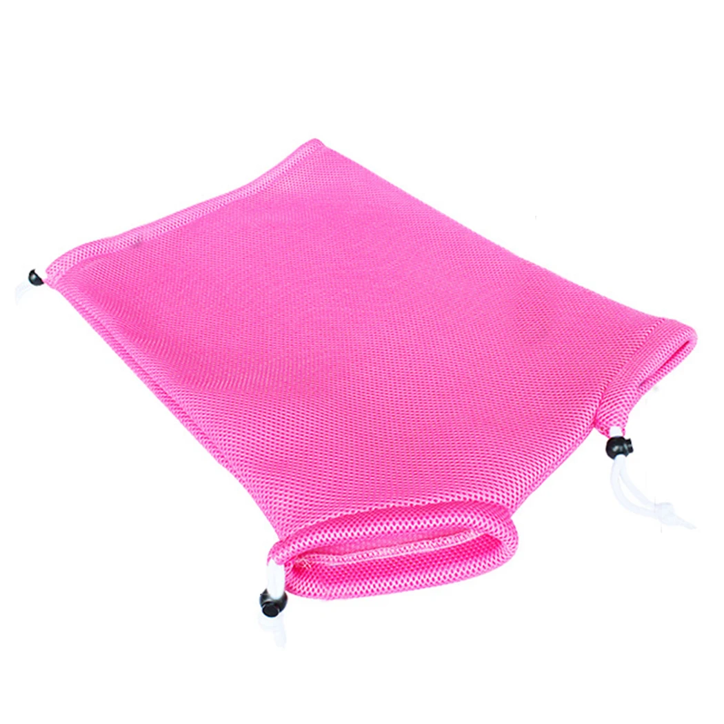 Rose Red Pet мягкая кошка сумка для принадлежностей для ухода за телом Регулируемая многофункциональная полиэфирная кошка моющая, для душа сетчатые мешки для ногтей - Цвет: Rose Red