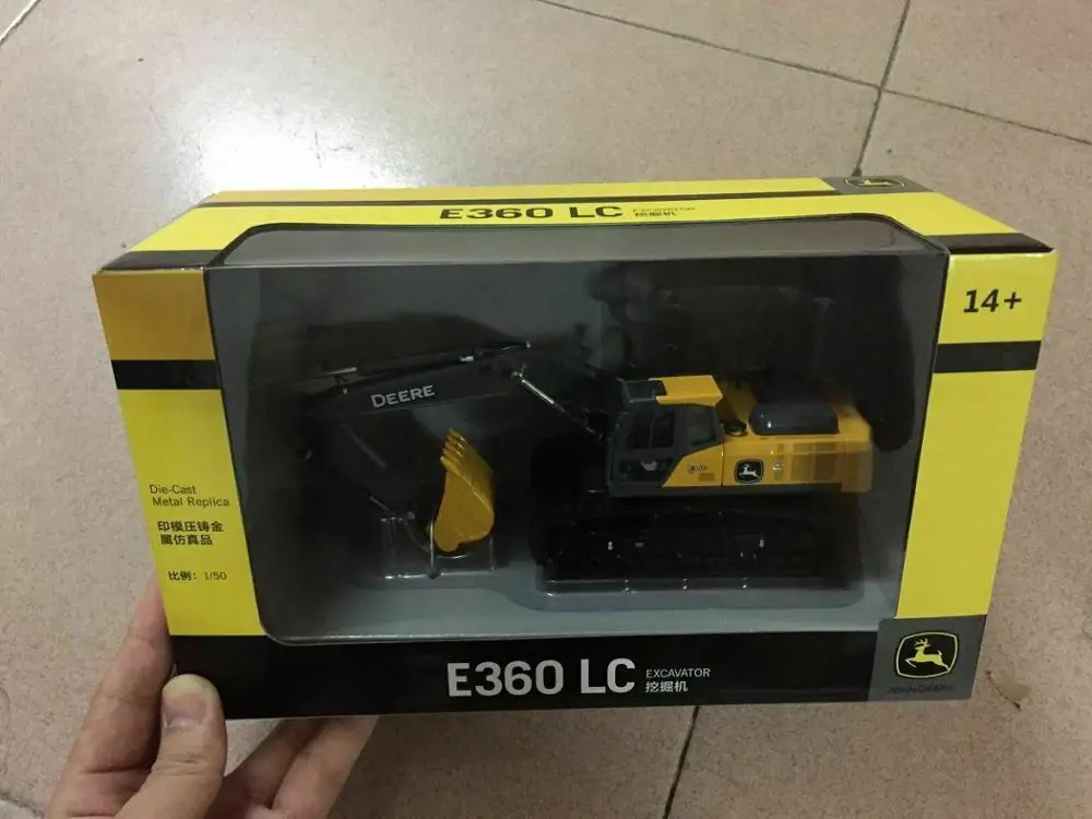 Коллекционная модель из сплава, подарок, 1:50 весы, йондир E360LC, инженерное оборудование, гидравлическая литой экскаватор, игрушка, модель украшения