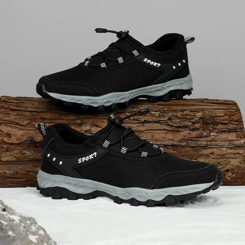 Мужские зимние походные туфли для активного отдыха Классическая Повседневная