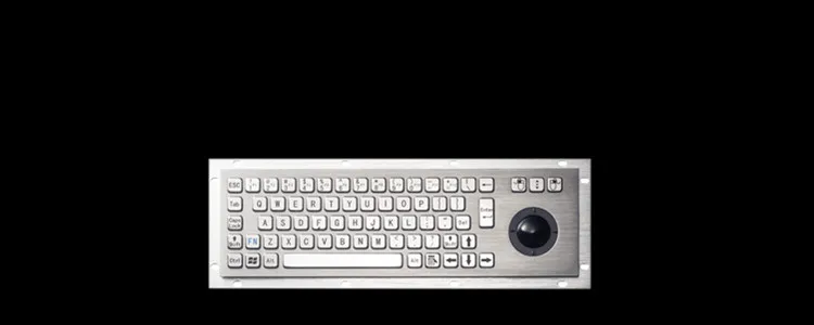 Haut Stainless Steel Vandal-Proof Clavier Allemand Acier