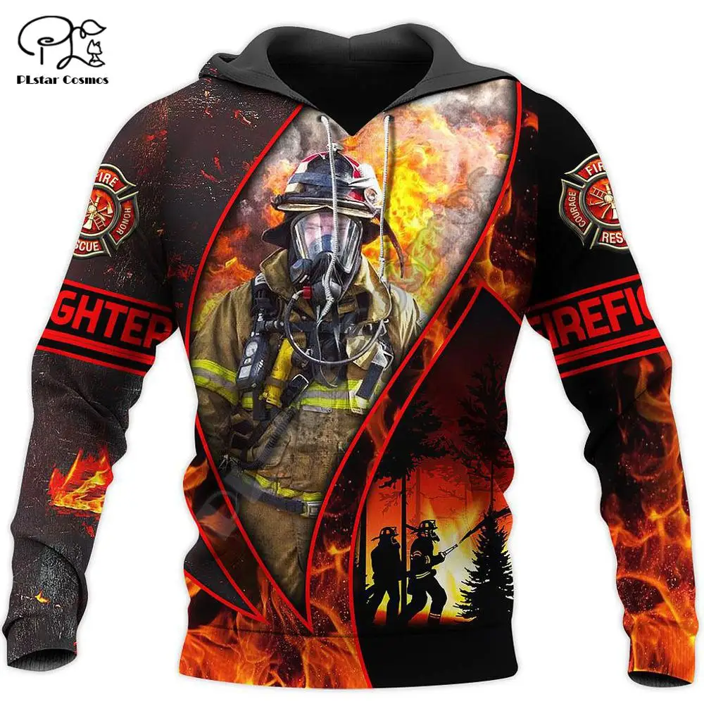 

PLstar Cosmos 3DPrint FireFighter Firemen Fire Hero Harajuku Streetwear Men/Women Funny/Zip Hoodies/Sweatshirts/Jackets/a15