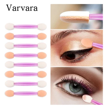 

Multicolor Disposable Eyeshadow Brushes Sponge Nylon Dual Sided Make up Eye Shadow Brushes For Women Cosmetic Applicator Makeup