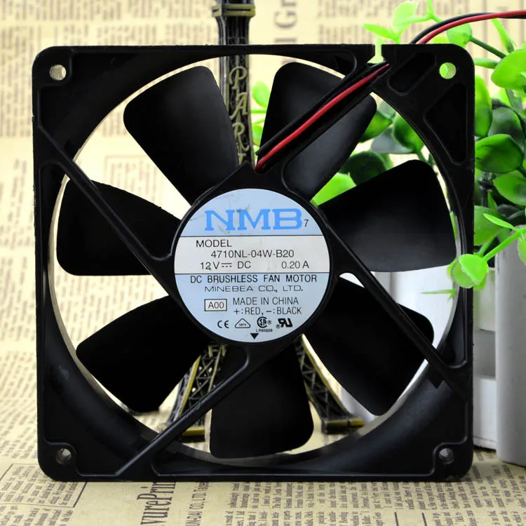 Японский для NMB Meibeia 12025 12V 0.20A 4710NL-04W-B20 шасси вентилятор охлаждения