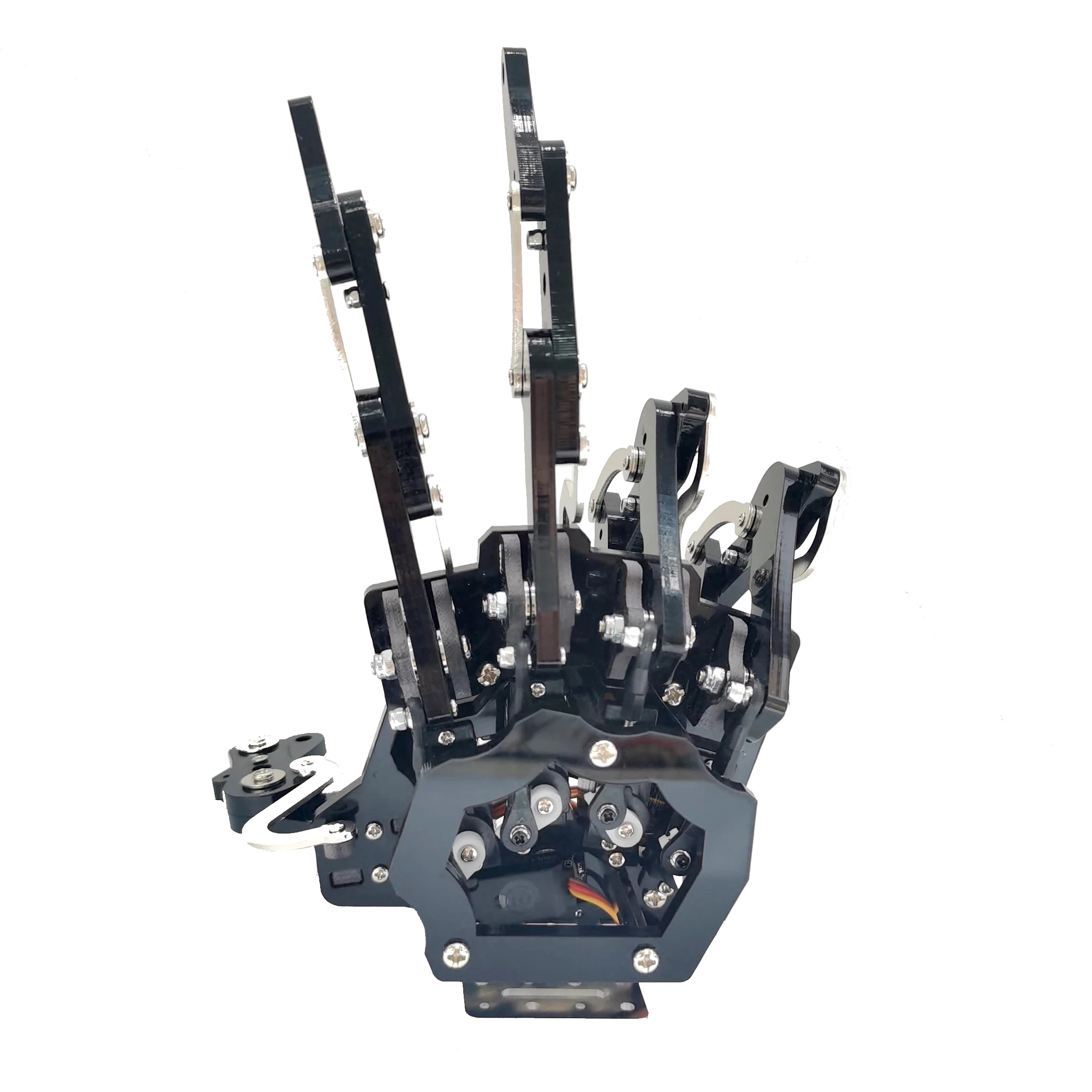 5 Dof Robot Hand Five Fingers Finished Bionic Palm Assembled Claw Gripper Left/Right DIY robot diy kit,robot arm kit
