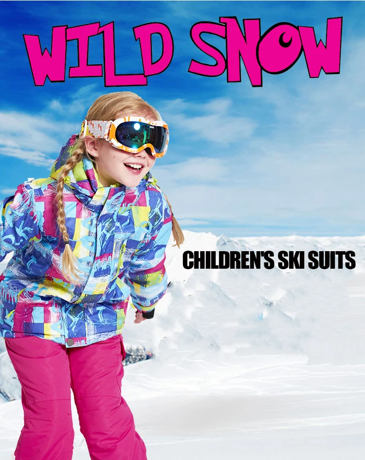 Новинка; Лидер продаж; Верхняя одежда для детей до-30 градусов теплое пальто спортивный лыжный костюм комплекты детской одежды водонепроницаемые и ветрозащитные лыжные куртки для мальчиков и девочек