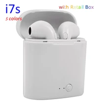 Наушники i7s TWS беспроводные bluetooth-наушники мини беспроводные наушники Спортивная гарнитура беспроводная гарнитура для iphone Xiaomi huawei