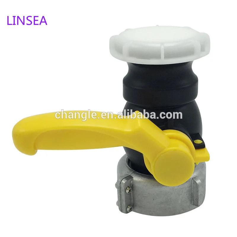 

Manufacturer 2inch camlock coupling ball valve for 1000L IBC tote tanks
