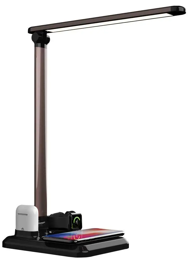  Fast Wireless Charging Lamp LED Desk Lamp Table Charge Station Compatible with iPhone X/XS/XR Airpo - 4000085429868