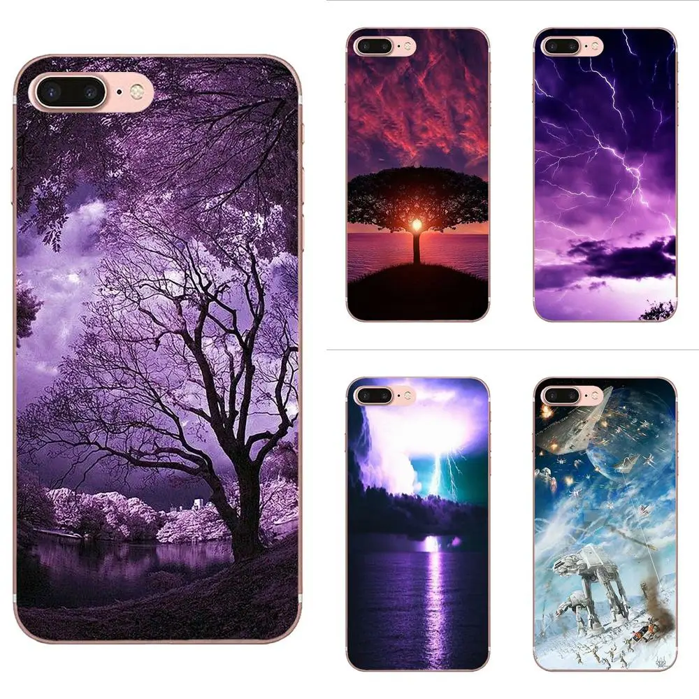 

New High Quality Phone Case Infinity With Purple Sky For LG K50 Q6 Q7 Q8 Q60 X Power 2 3 Nexus 5 5X V10 V20 V30 V40 Q Stylus