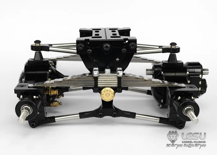 Suspension B LESU X-8002-A металлическая задняя подвеска Набор для 1/14 Tmy RC грузовик оси DIY Модель TH02086 - Цвет: Suspension B