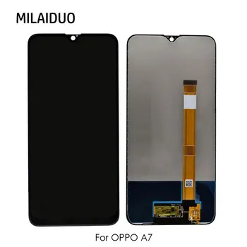 

For OPPO A7 AX7 LCD Display Touch Screen Digitizer Assembly Replacement Parts without Frame AAA Quality 6.2 inch