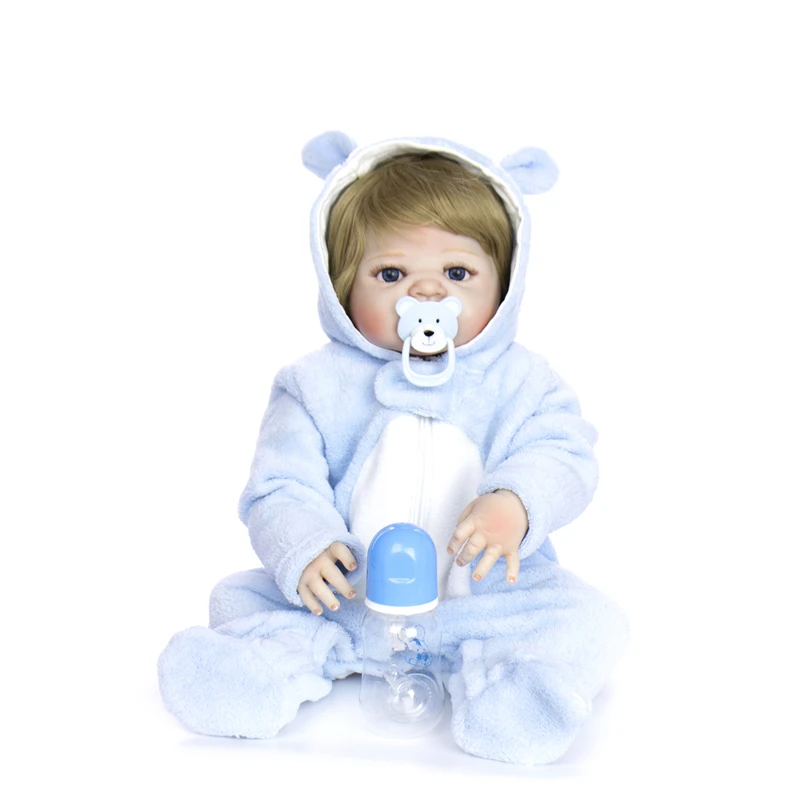 KEIUMI 23 ''реалистичный ребенок Reborn Bonacas 57 см полный силиконовый винил Reborn младенцы кукла игрушка кукла живой ребенок для детей подарки на день рождения