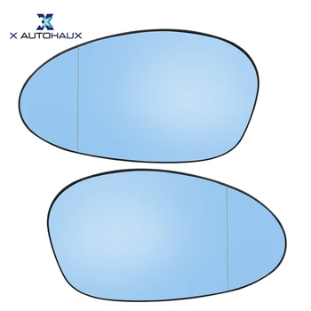 

X Autohaux 1 Pair Car Side Mirror Glass With Backing Plate Heated for BMW E82 E90 E91 E92 2003-2011