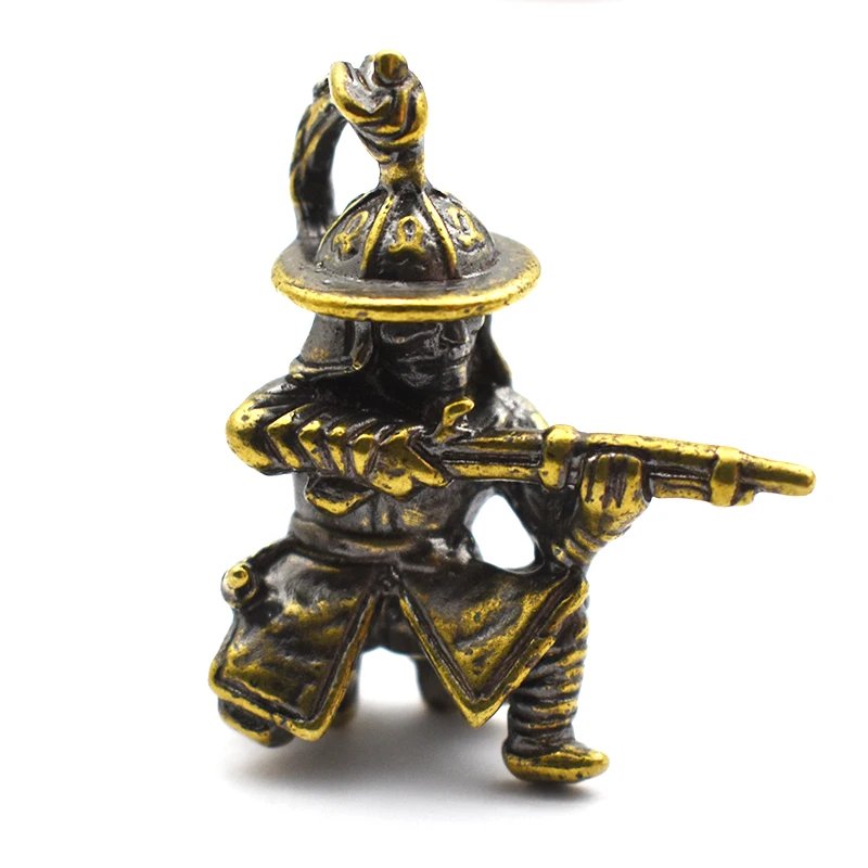 

EDC Сделай Сам латунный Музыкальный Брелок нож подвеска портативная Автомобильная цепь солдаты парашютный шнур ручной ремень подвеска