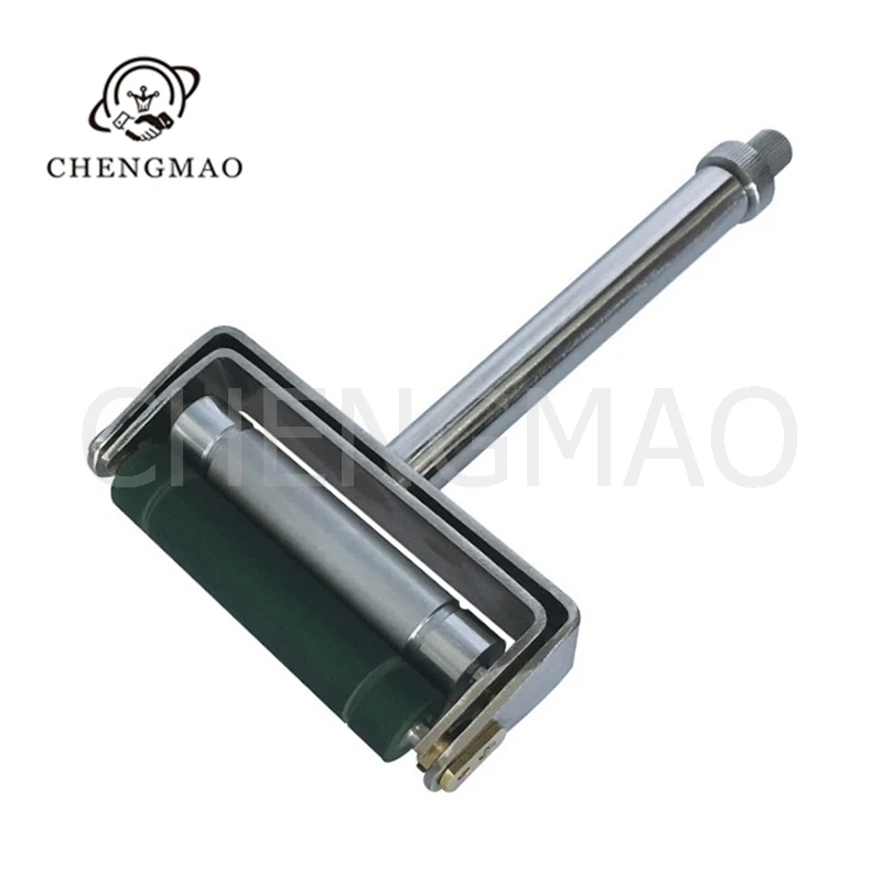 

60~300 LPI Stainless Steel Flexographic Handle Ink Proofer Instrument Manual Ink Color Printing Roll Chrome Anilox Rubber Roller