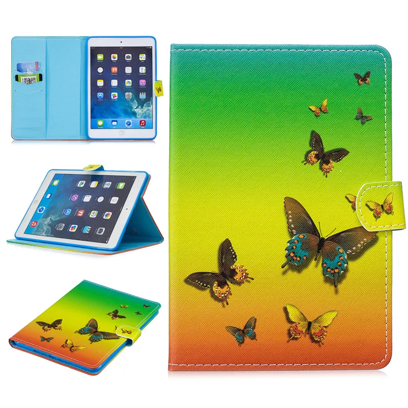 Модный защитный чехол для Apple ipad mini 5 4 3 2 1 чехол Funda PU кожаный чехол-подставка для ipad mini 4 3 Чехол мультяшный чехол