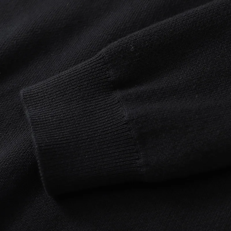 Y&CHIC осень и зима мужской толстый длинный рукав вышивка хлопок Crewneck пуловер свитер