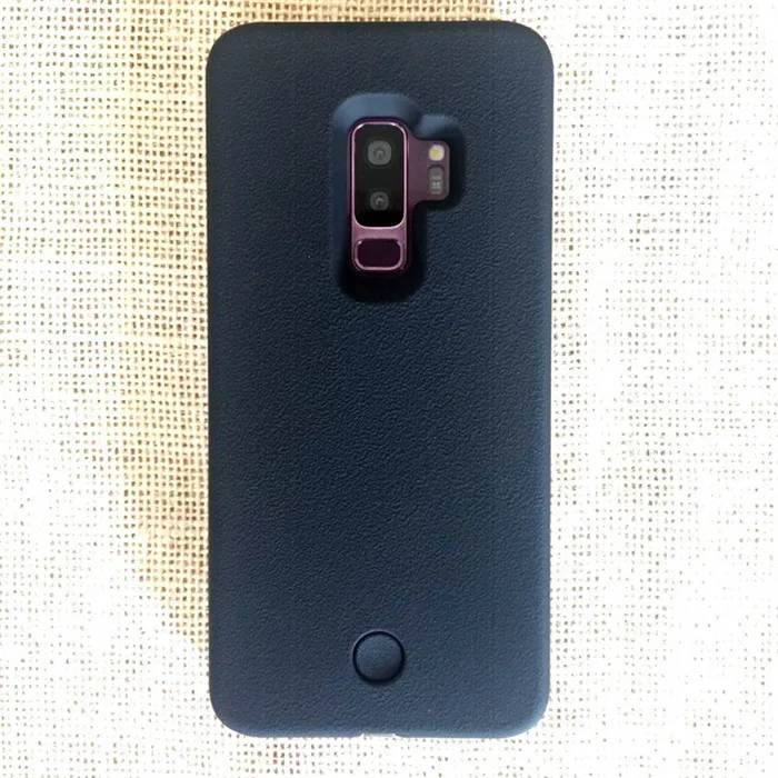 Светодиодный светящийся чехол для телефона Samsung S10 Plus селфи фото заполняющий свет