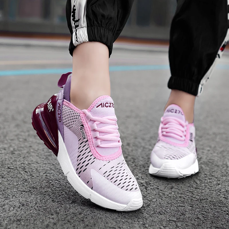 Women Lightweight Gym Running Shoes Breathable Mesh Casual Sports Outdoor Cross Training Teenage Run Shoe Brand Woman Sneakers