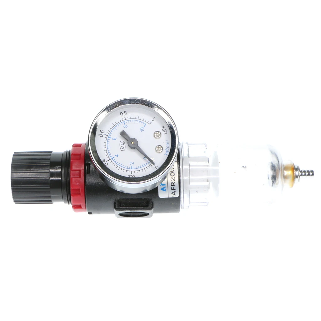 Air Pressure Regulator Oil Water Separator Trap Filter Airbrush Compressor