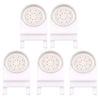 

5Pcs Entrance Honey Bee Feeder and Perforated Lid for Feeding Bees Water or Sugar Syrup, Install Beekeeping Equipment