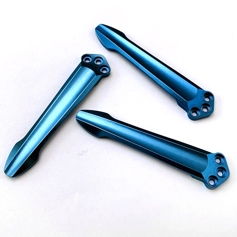 

CNC production butterfly titanium back clip holder for Dominator 551Emerson CQC back clip optional stone wash and blue