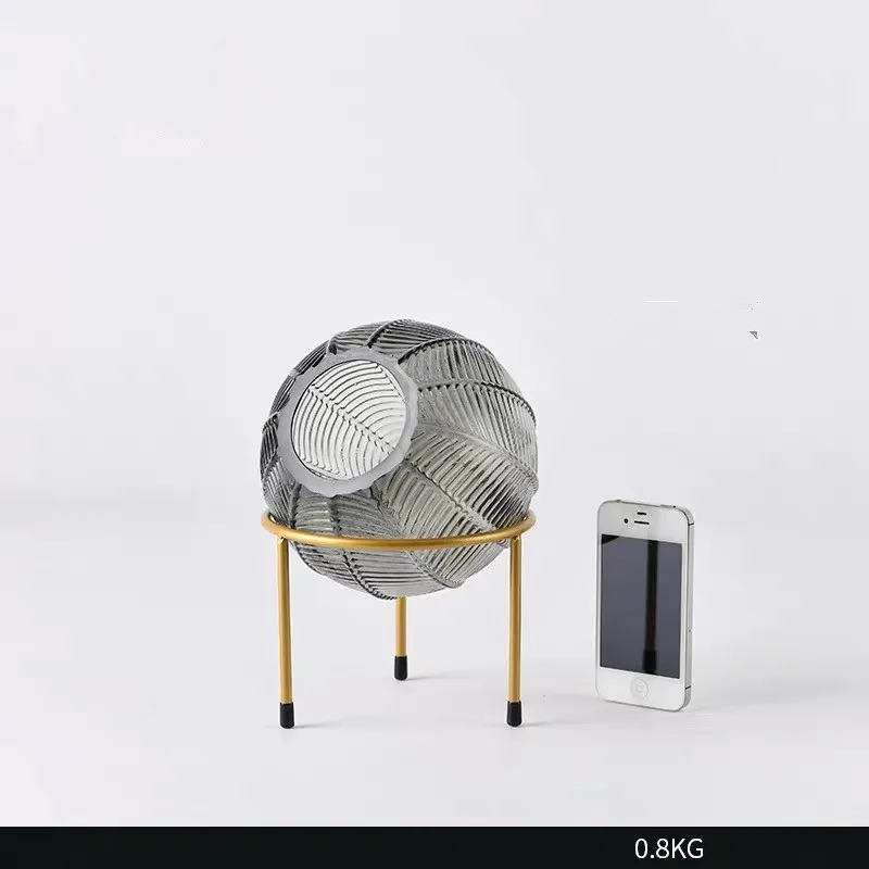 New style Transparent glass vase Living room hydroponic plant Office light luxury desktop decoration Studio decoration WSHYUFEI