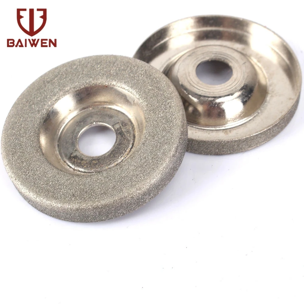 1-15 Stück 50mm Diamant-Schleifscheibe, konvexe Kreisschleifscheibe, Steinschneidewerkzeug für schnelles Entfernen oder Trimmen – Detail 5