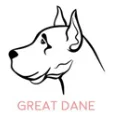 GRET-DANE Собака портрет Персонализированные Имя ожерелье Собака ювелирные изделия любимое животное подарок для мамы собаки породы ожерелье PN305 - Окраска металла: GRET-DANE