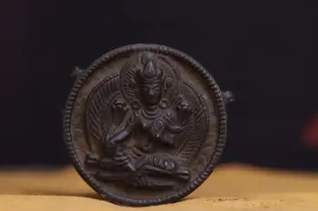 

Tibetan monastery collection of copper tires, hand-beating, chi-carved box, free Buddha statue of Guanyin Bodhisattva