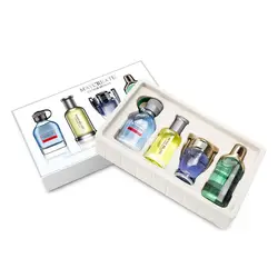 1 комплект 4 шт. духи для мужчин длительный мужской Parfum распылитель бутылка стеклянный пульверизатор модный аромат жидкость антиперспирант