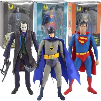 

NECA Batman v Superman TV Series Figures The Joker Batman Superman 1/8 Scale PVC Action Figure Toys Gift 17cm