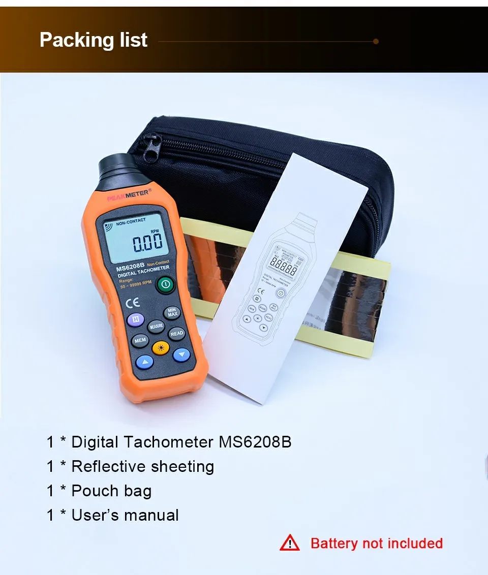 High Quality rpm speed meter