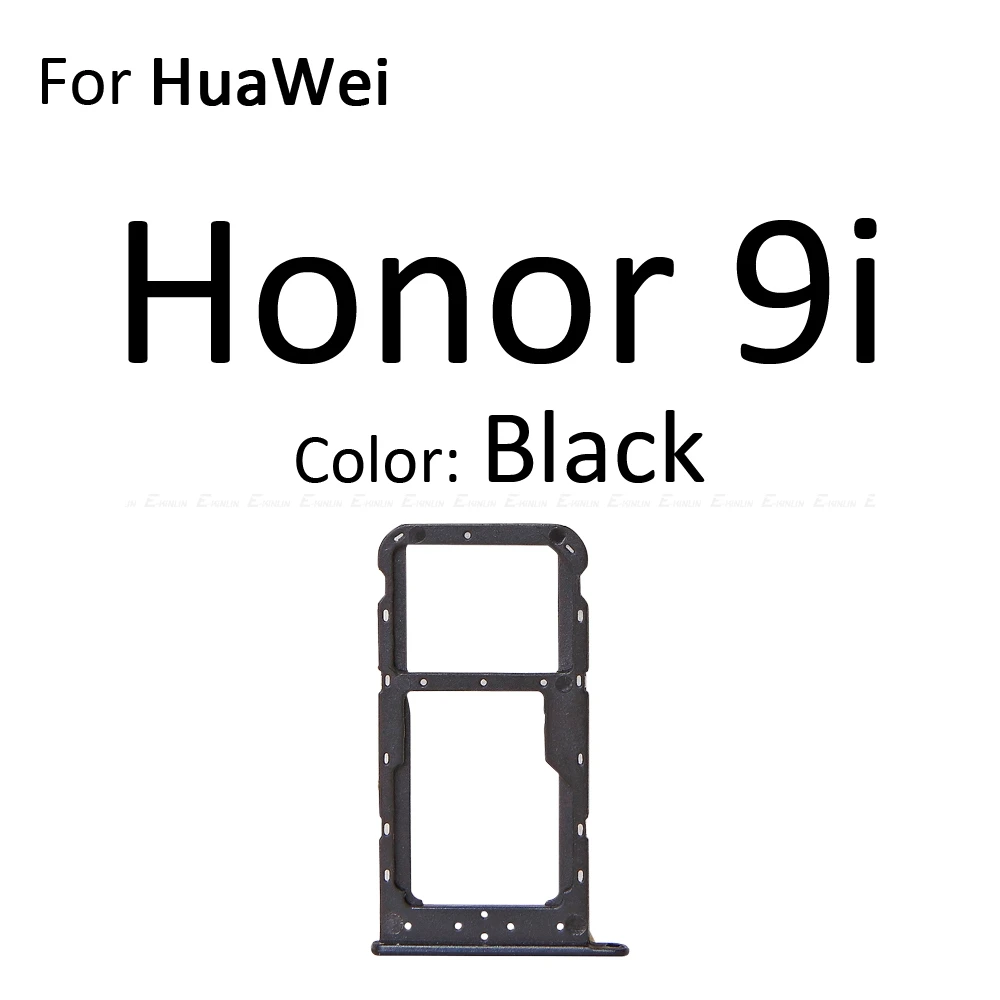 Micro SD sim-карта слот, разъем для лотка адаптер Коннектор кард-ридера для Huawei Honor 9 Lite 9i контейнер держатель запасные части