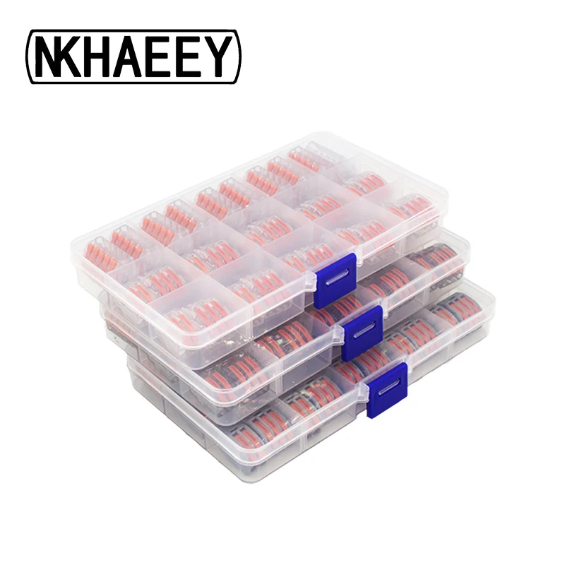 

PCT-412 413 415 30PCS/BOX Universal Compact Wiring Conector Terminal Block Connectors Terminator Wire Connector AWG 28-12