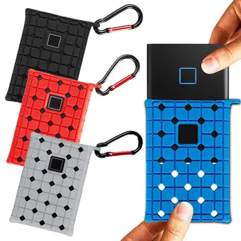 

Hard Drive Protective Cover Pouch Mini Anti-fall Silicone Case Four Colors For Samsung T7 Hard Disk Drive Box