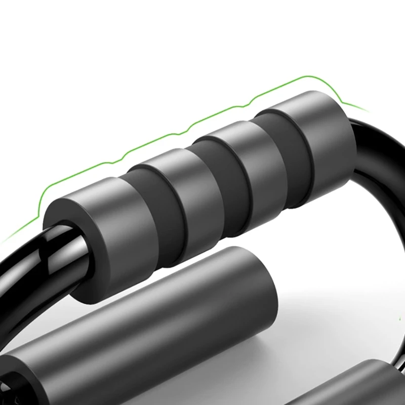 Push-Up Bar Bracket S-type Pushup Stands With Comfortable Foam Grip Indoor Fitness Home Training Muscle Chest Expand Sports Yoga